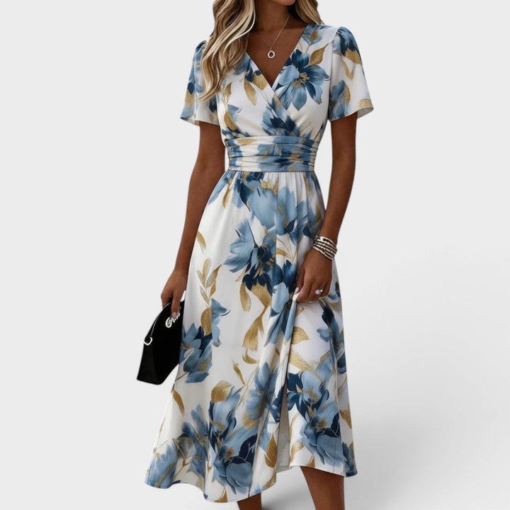 NERISSA | A-LINE MIDI DRESS FOR WOMEN
