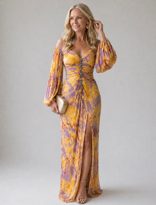 JANNEKE | V-NECK DRESS FOR WOMEN