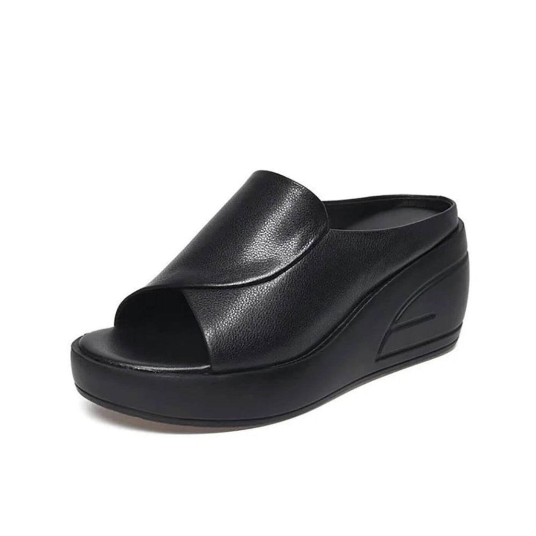 ROSAMUND | SLIP-ON WEDGE SANDALS FOR WOMEN