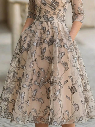 MARCELINE | GRACEFUL WRAP DRESS FOR WOMEN