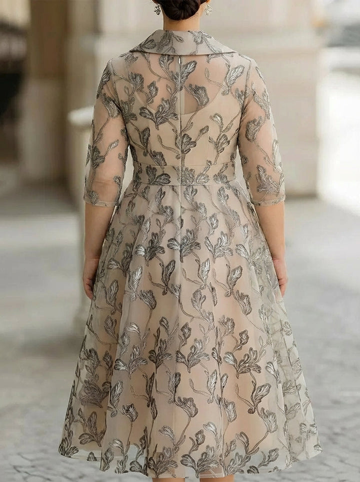 MARCELINE | GRACEFUL WRAP DRESS FOR WOMEN