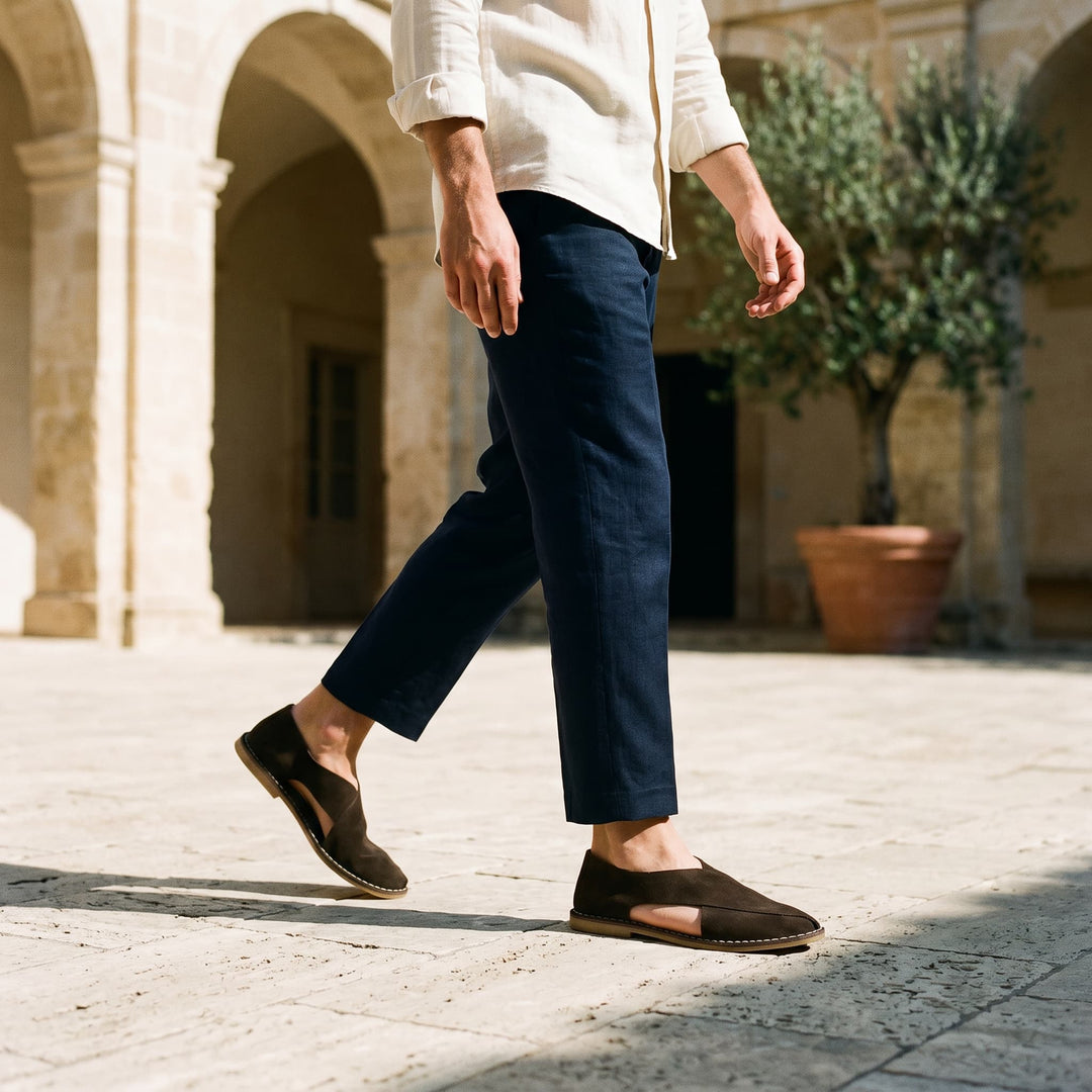 MARLOWE | CROSS-STRAP LOAFERS FOR MEN
