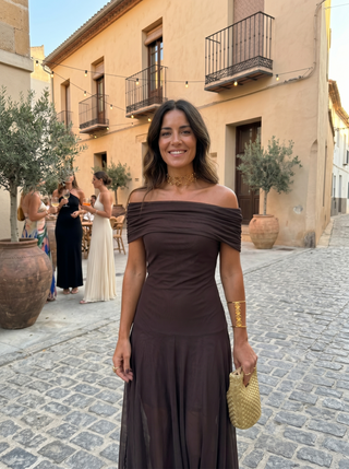 ILONA | ONE-SHOULDER PRINT MAXI DRESS FOR WOMEN