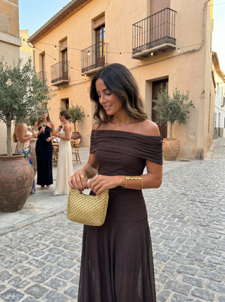 ILONA | ONE-SHOULDER PRINT MAXI DRESS FOR WOMEN