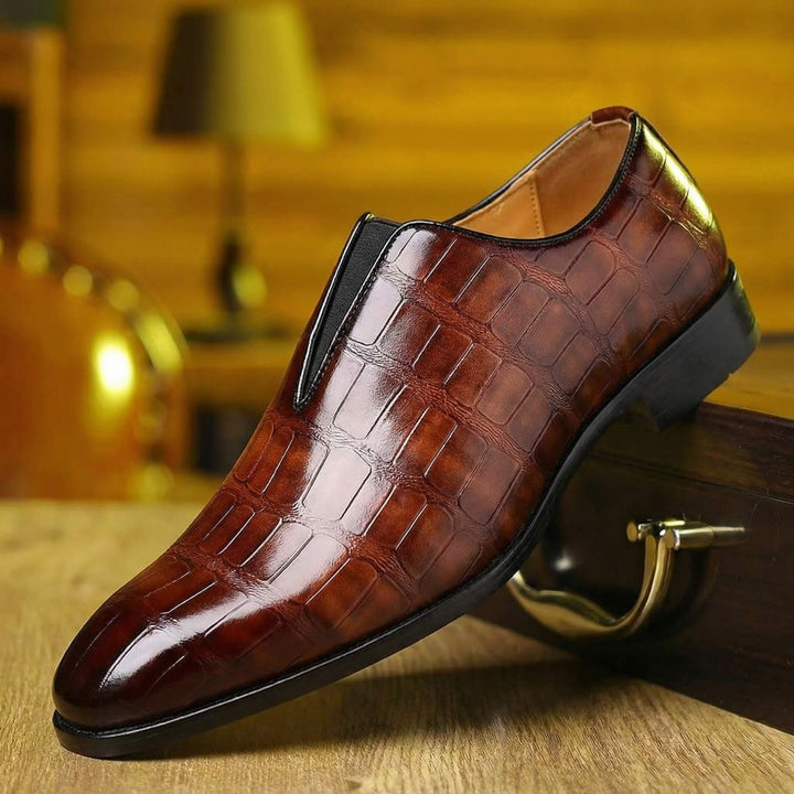 CAMDEN | CROC LOAFER FOR MEN