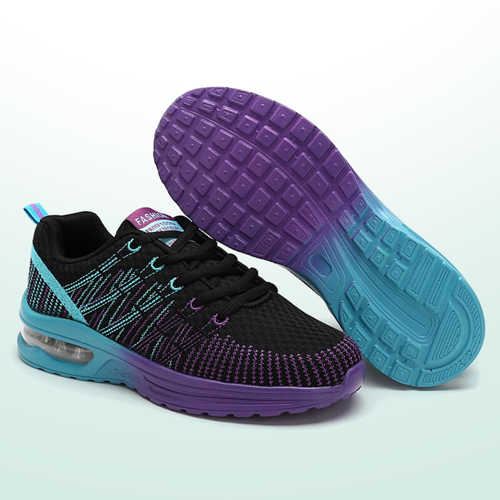 ZOEY | BLACK PURPLE SHOES FOR WOMEN