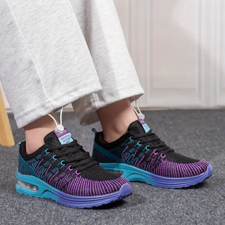 ZOEY | BLACK PURPLE SHOES FOR WOMEN