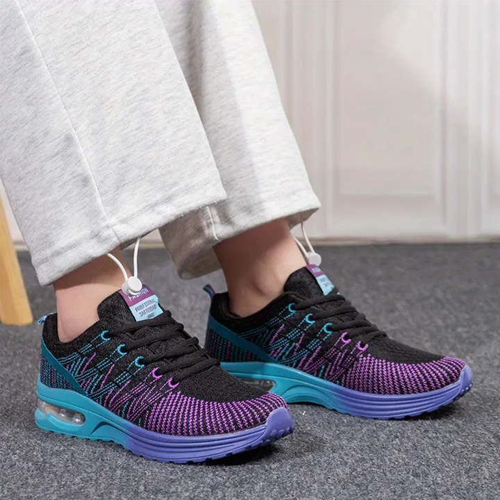 ZOEY | BLACK PURPLE SHOES FOR WOMEN