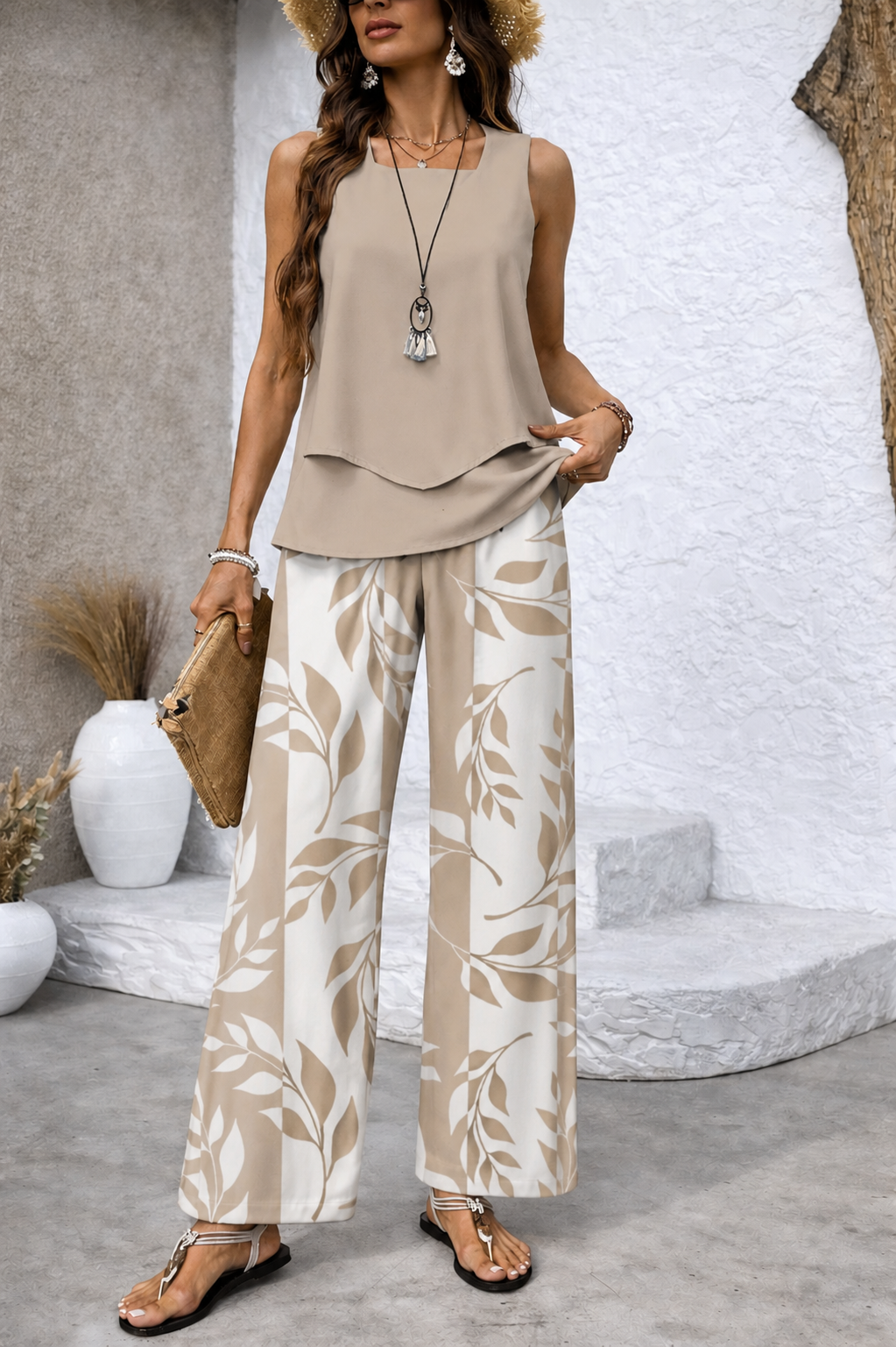 SOREVIANA | FOGLIA DEL DESERTO SET FOR WOMEN