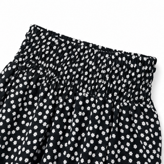 VELURA | SMOCKED HIGH-WAIST WIDE-LEG PANTS FOR WOMEN