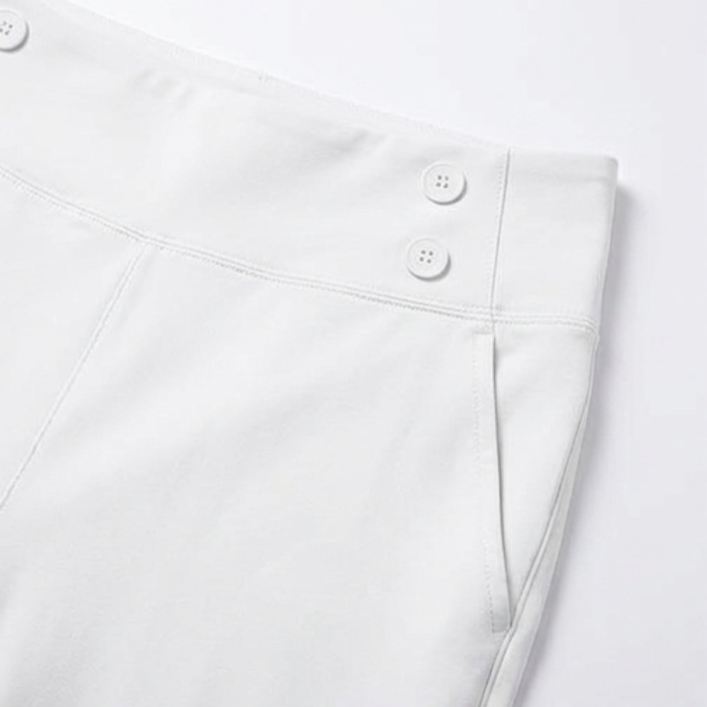 MARIVELLA | HIGH-WAIST STRETCH CAPRI PANTS FOR WOMEN