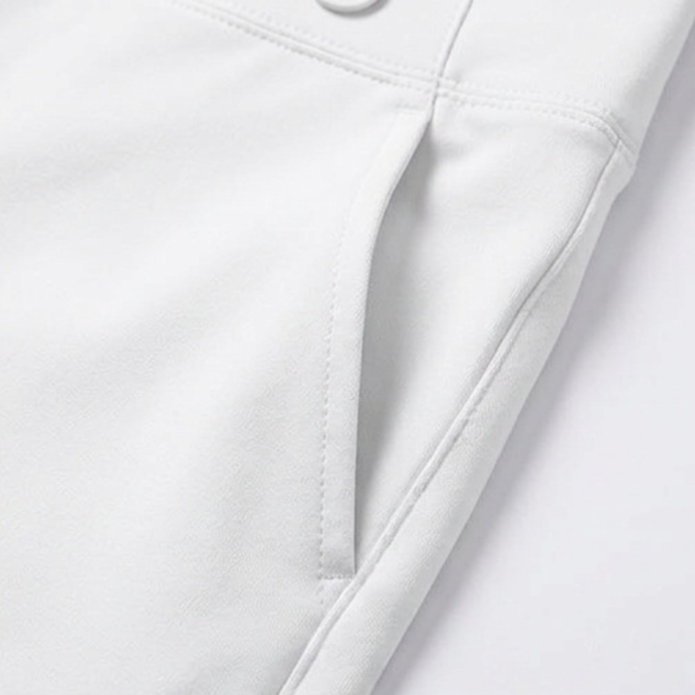 MARIVELLA | HIGH-WAIST STRETCH CAPRI PANTS FOR WOMEN