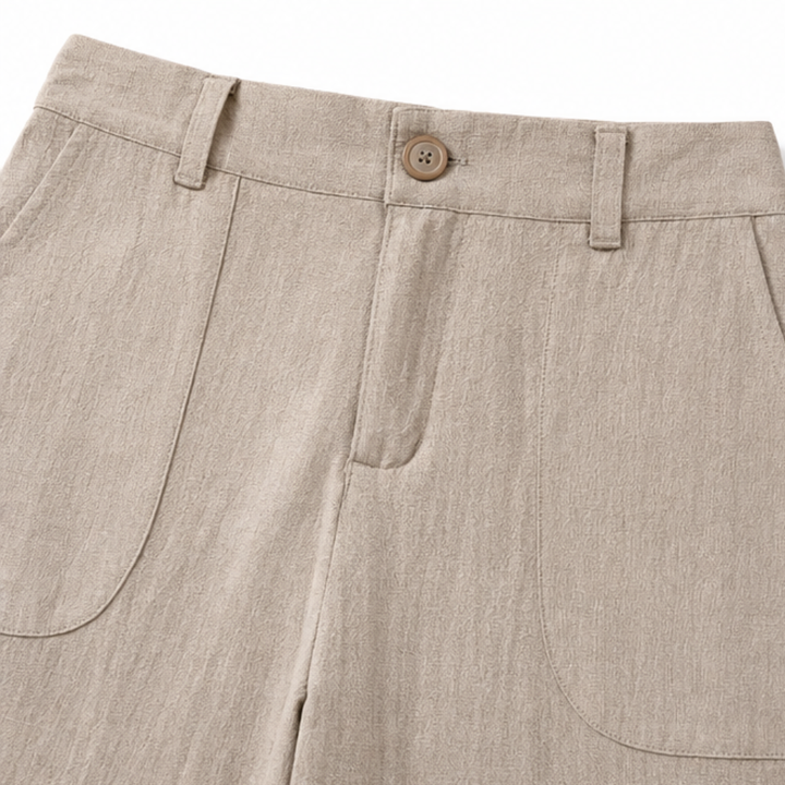 SOLENNE | HIGH-WAIST WIDE-LEG PALAZZO PANTS FOR WOMEN