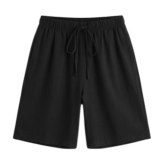 LUMERA | WIDE-LEG DRAWSTRING SMOCKED SHORTS FOR WOMEN