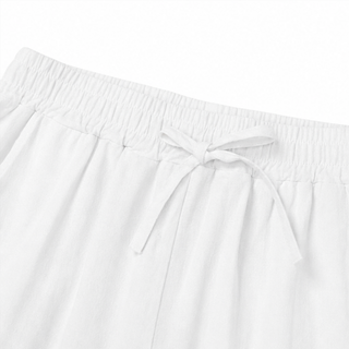 LUNAVA | LACE-SIDE CAPRI PANTS FOR WOMEN