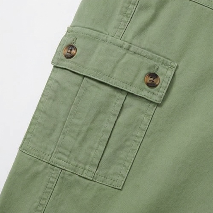 MOVANA | STRETCH CAPRI POCKETS TROUSERS FOR WOMEN