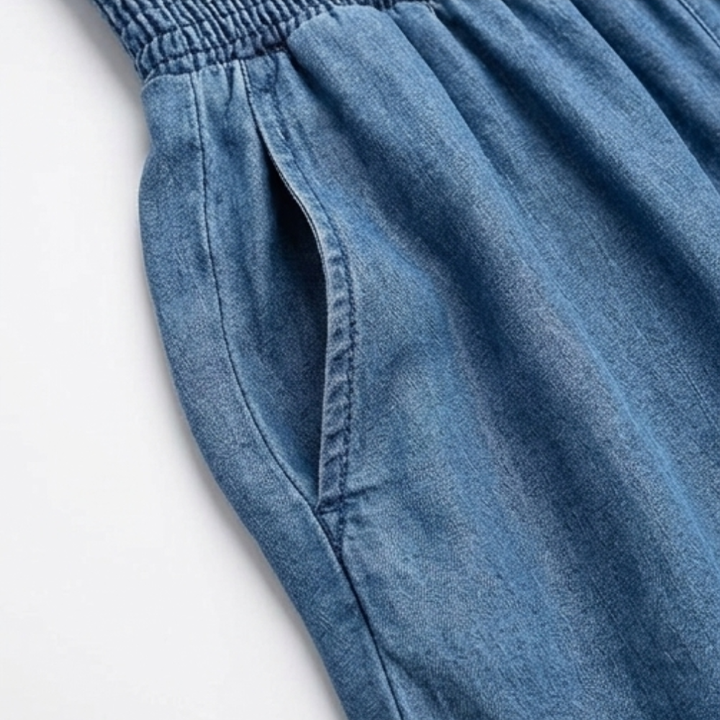 PALAZZA | SMOCKED WIDE LEG PANTS FOR WOMEN