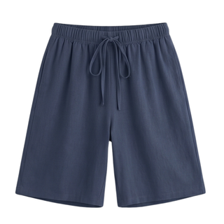 LUMERA | WIDE-LEG DRAWSTRING SMOCKED SHORTS FOR WOMEN