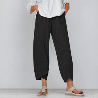 SOLIVIA | CROPPED WIDE LEG PANTS FOR WOMEN