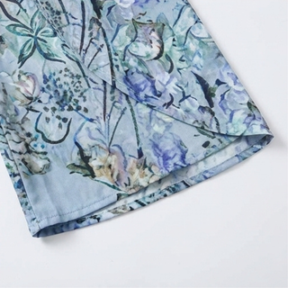 LUNAVIA | BOHO FLORAL WIDE-LEG PANTS FOR WOMEN