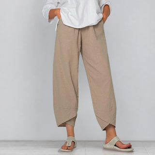 SOLIVIA | CROPPED WIDE LEG PANTS FOR WOMEN