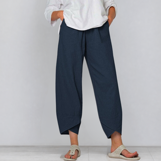 SOLIVIA | CROPPED WIDE LEG PANTS FOR WOMEN