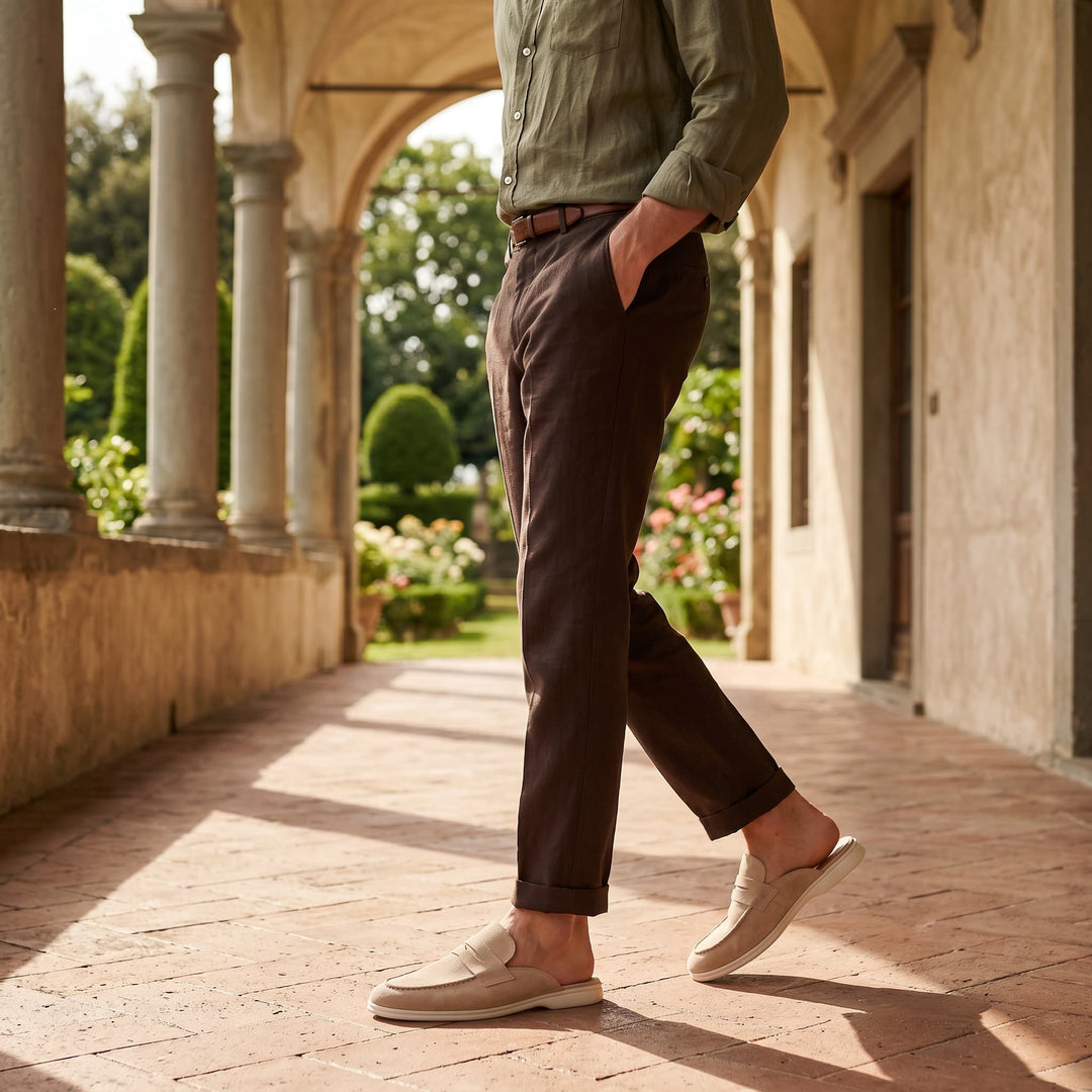 LANGFORD | SUEDE MULE FOR MEN