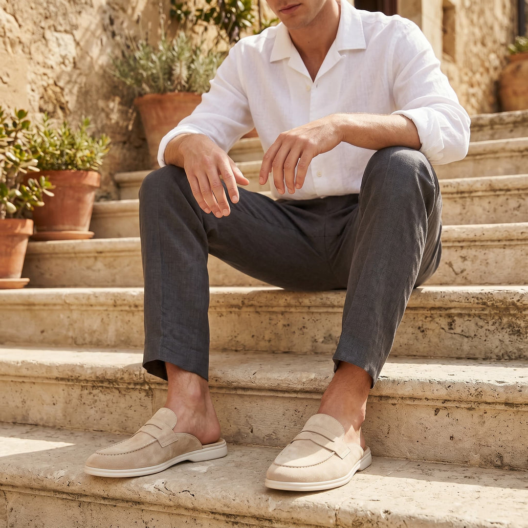 LANGFORD | SUEDE MULE FOR MEN