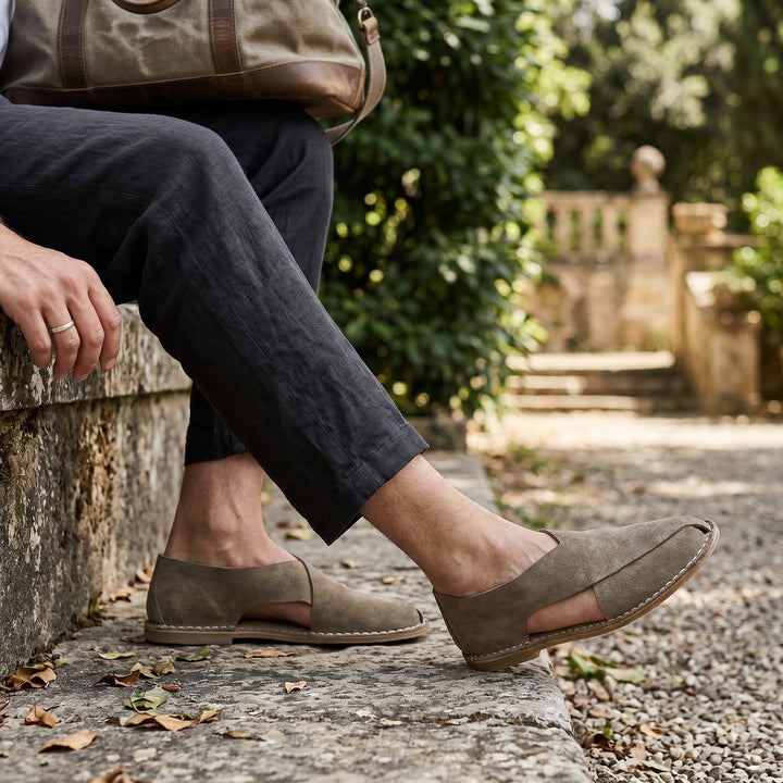 MARLOWE | CROSS-STRAP LOAFERS FOR MEN