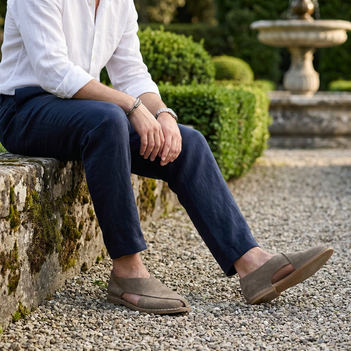 MARLOWE | CROSS-STRAP LOAFERS FOR MEN