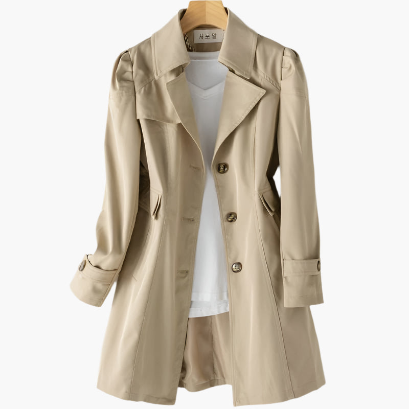 KIRSTEN | STYLISH TRENCH COAT FOR WOMEN