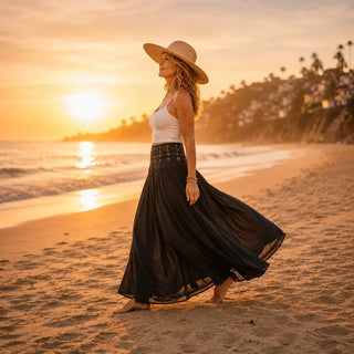 DAPHNE | HIGH WAIST A-LINE SKIRT FOR WOMEN