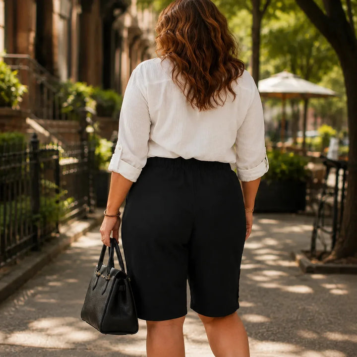 ESME | PLUS SIZE ELASTIC PANTS FOR WOMEN
