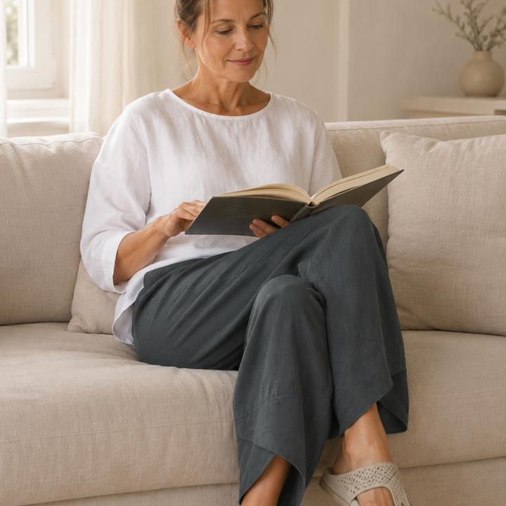 SOLIVIA | CROPPED WIDE LEG PANTS FOR WOMEN