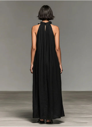 URSZULA | RUFFLE DETAIL MAXI DRESS FOR WOMEN