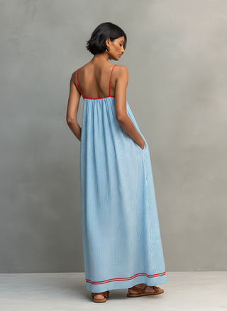 INMACULADA | STRIPED MAXI DRESS FOR WOMEN