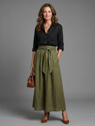 VERA | TWO PIECE MIDI SKIRT FOR WOMEN