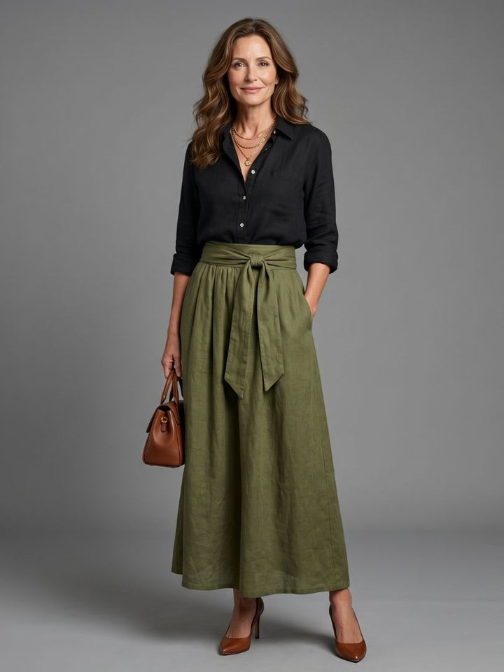 VERA | TWO PIECE MIDI SKIRT FOR WOMEN