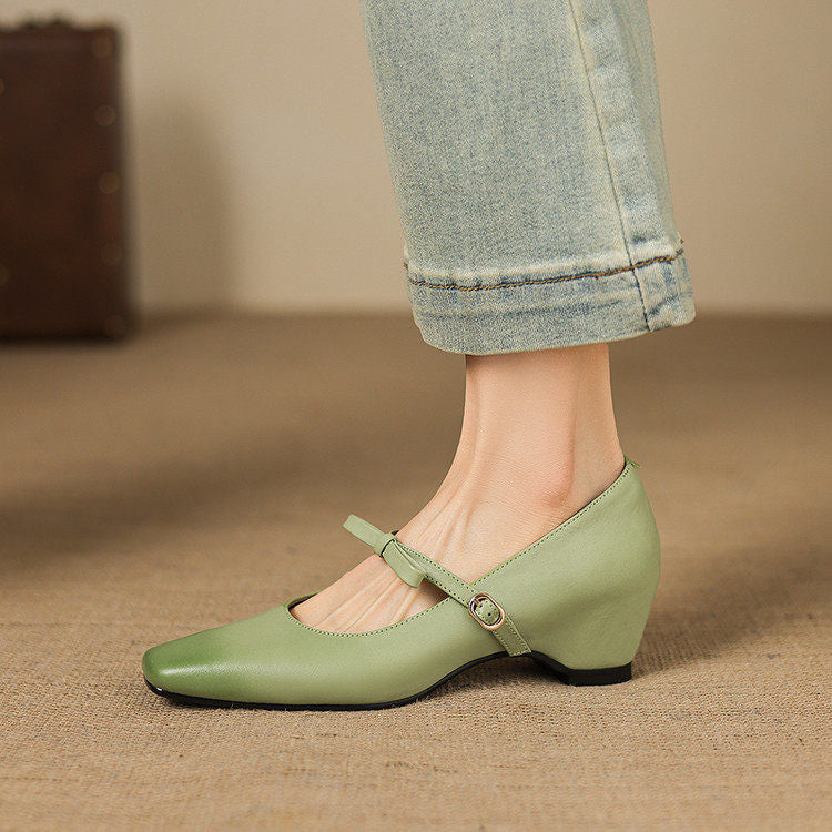 BRYONY | BOW-STRAP MARY JANE FLATS FOR WOMEN
