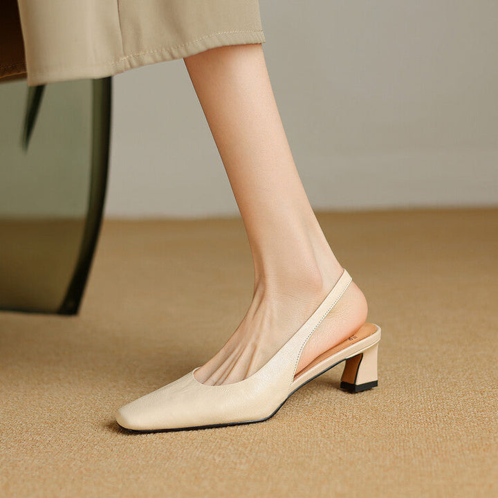 ERSA | VEGAN SLINGBACKS HEELS FOR WOMEN