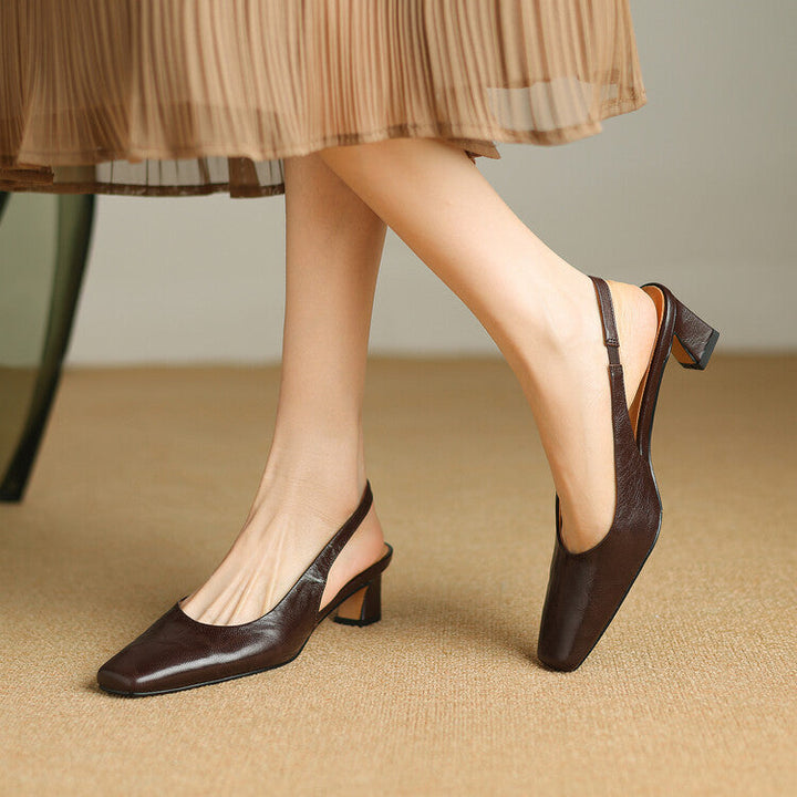 ERSA | VEGAN SLINGBACKS HEELS FOR WOMEN