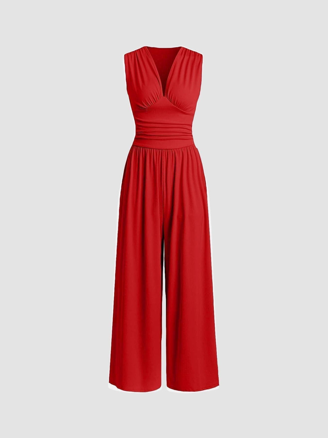 CHARITY | SLEEVELESS WIDE-LEG JUMPSUIT FOR WOMEN