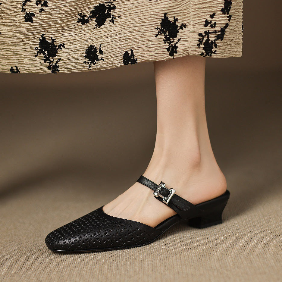 NILDA | VEGAN MULES FOR WOMEN