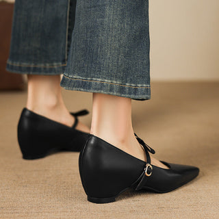 BRYONY | BOW-STRAP MARY JANE FLATS FOR WOMEN