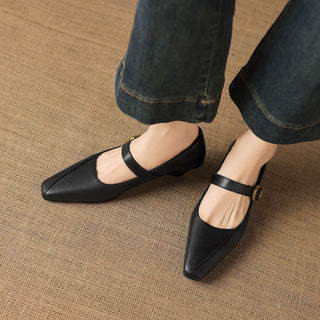 ZORAE | PANELED MARY JANE HEEL FOR WOMEN
