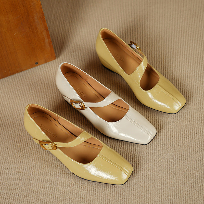 VIORA | VEGAN MARY JANE HEELS FOR WOMEN