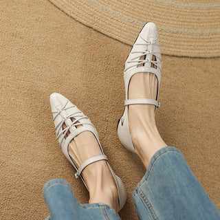 QUENBY | POINTED MARY JANE FLAT FOR WOMEN