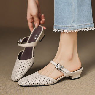 NILDA | VEGAN MULES FOR WOMEN