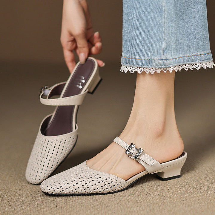 NILDA | VEGAN MULES FOR WOMEN
