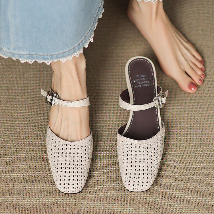 NILDA | VEGAN MULES FOR WOMEN